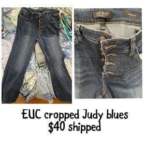 Judy blues, old navy, Maurice’s, torrid jeans and capris.